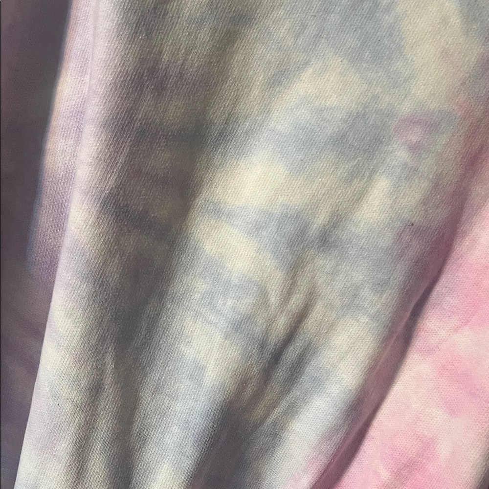 Tie-Dye Pink and Purple Hoodie - Picture 4 of 4